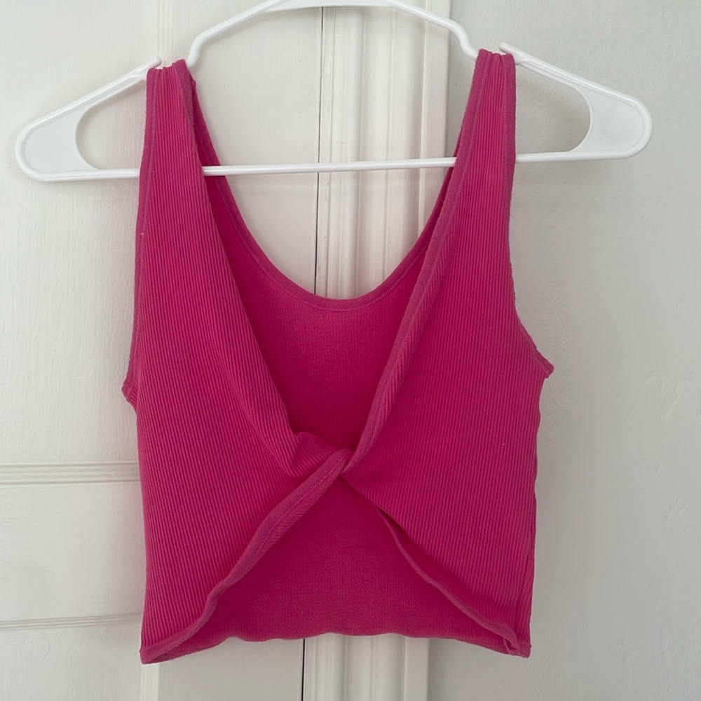 Hot Pink Urban Outfitters Tank Top